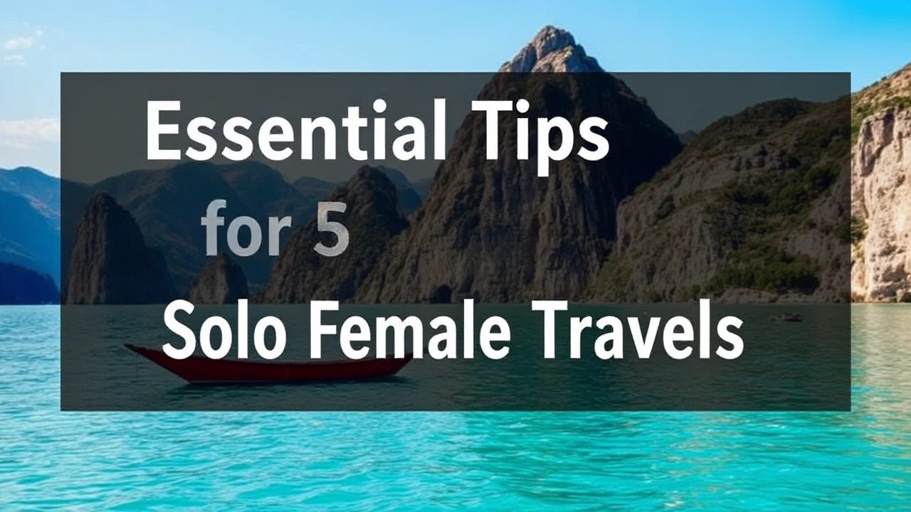 Essential Tips for Solo Female Travelers: Ensuring Safety and Empowerment