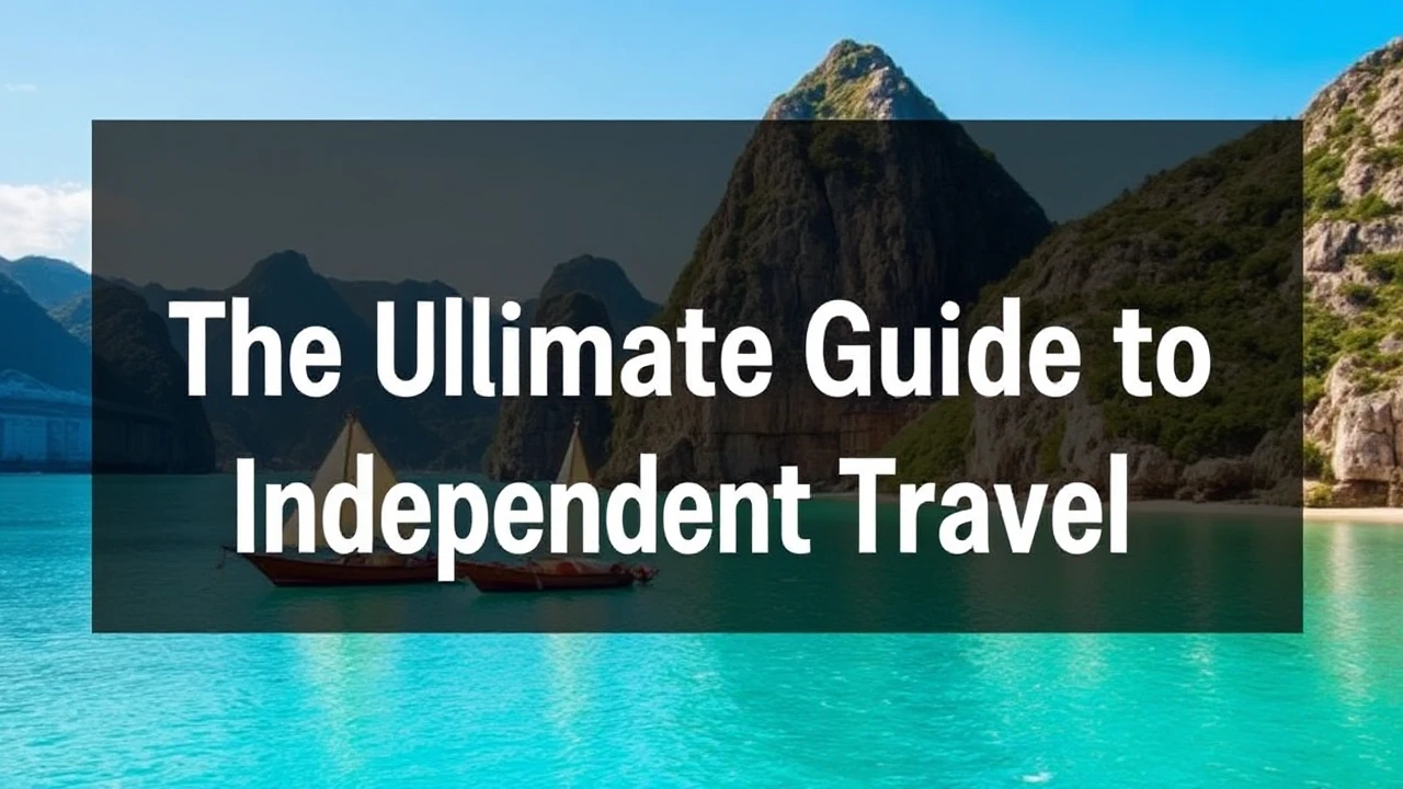 The Ultimate Guide to Independent Travel: Expert Tips for Venturing into the World Alone