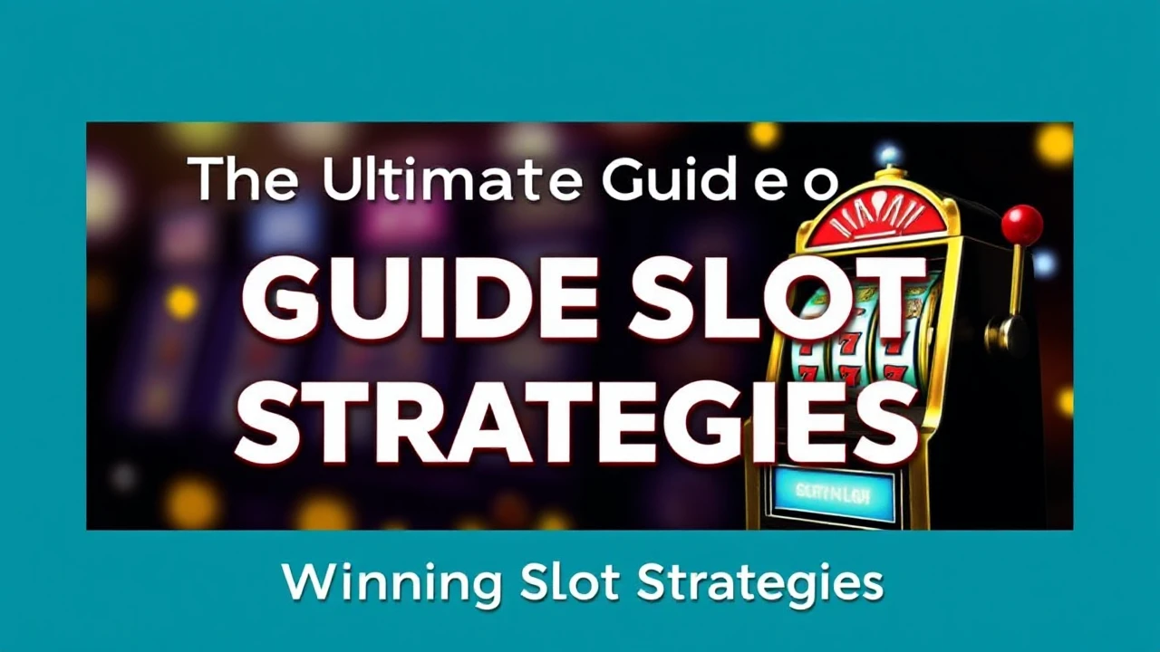 The Ultimate Guide to Winning Slot Strategies