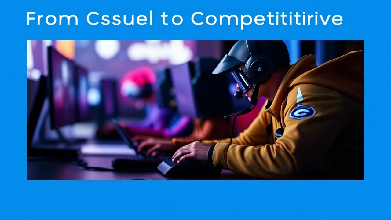 From Casual to Competitive: Embracing the Esports Realm: Tips for Gamers