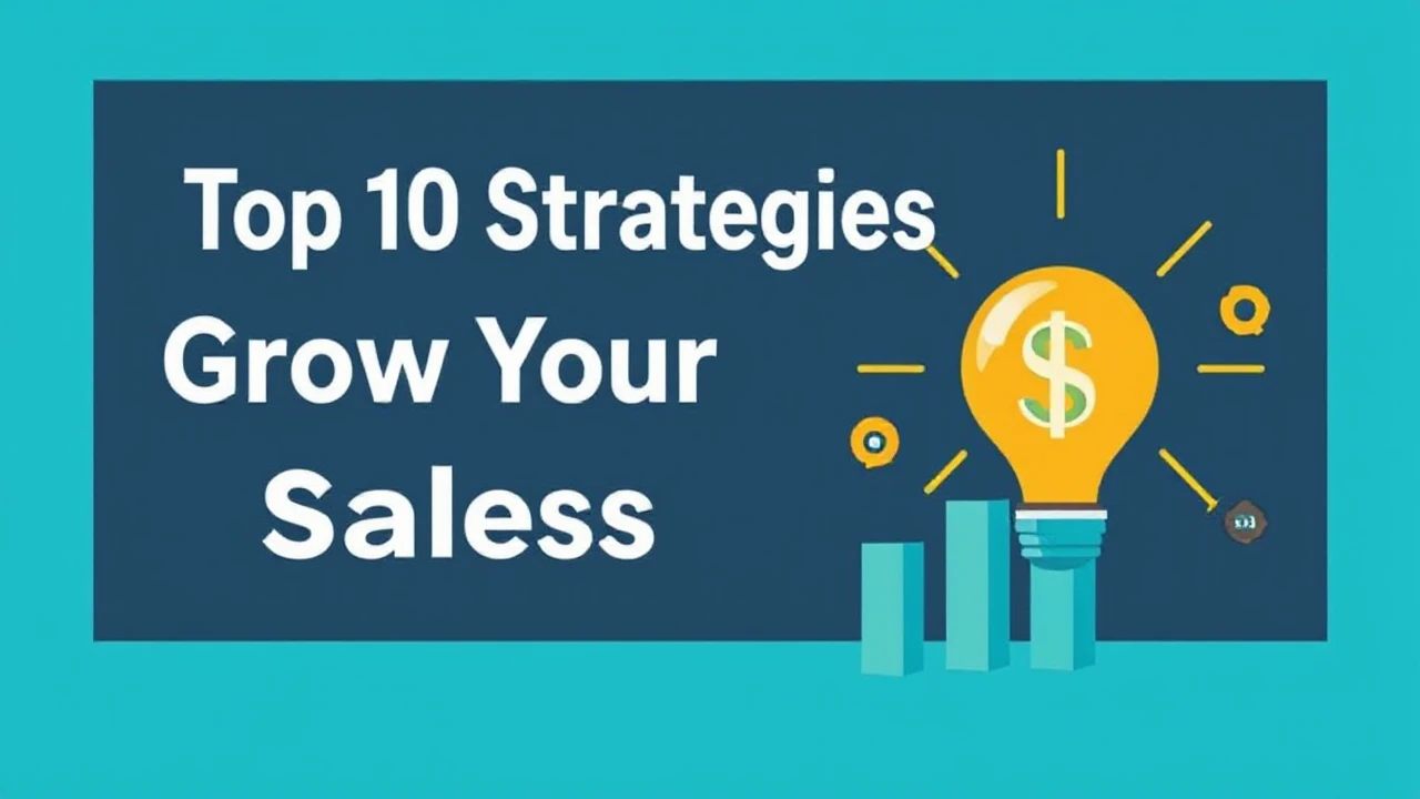 Top 10 Strategies to Grow Your Business Sales Revenue