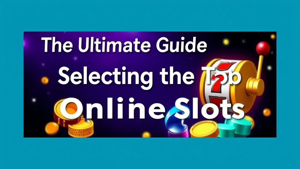 The Ultimate Guide to Selecting the Top Online Slots