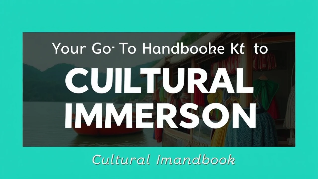 Your Go-To Handbook to Cultural Immersion: Embracing Local Traditions While Traveling