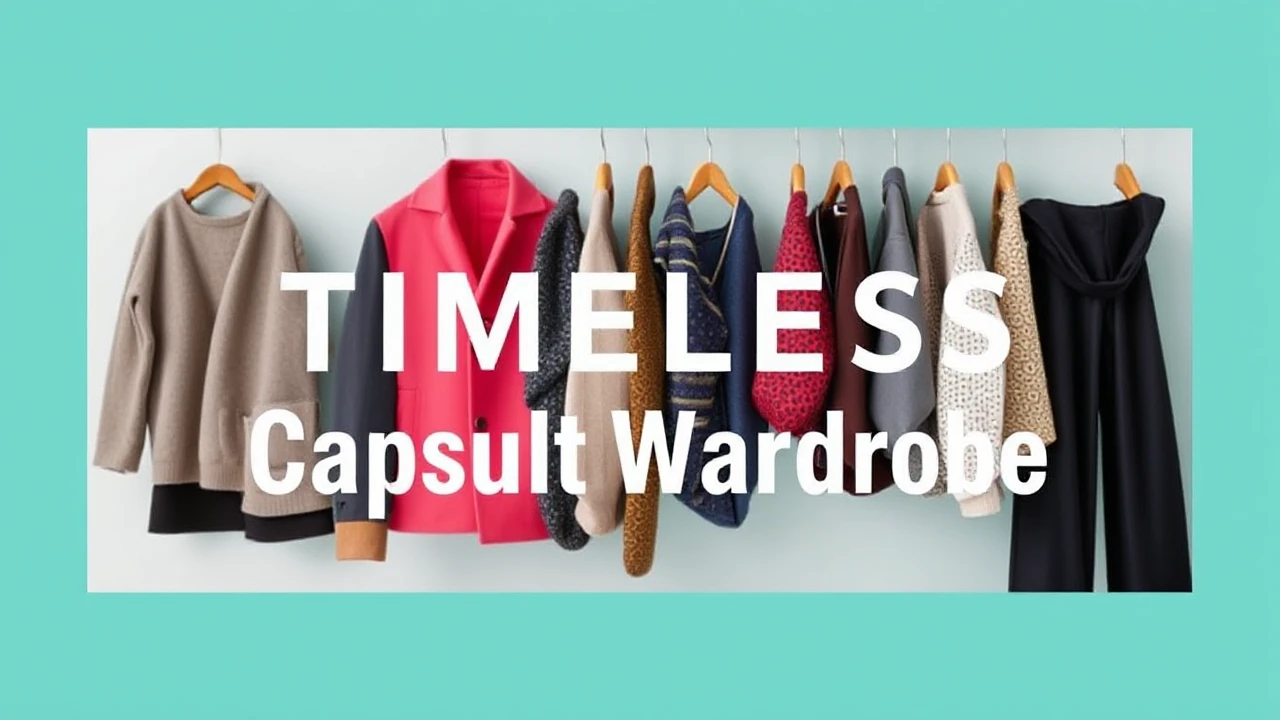 A Comprehensive Manual to Creating a Timeless Capsule Wardrobe