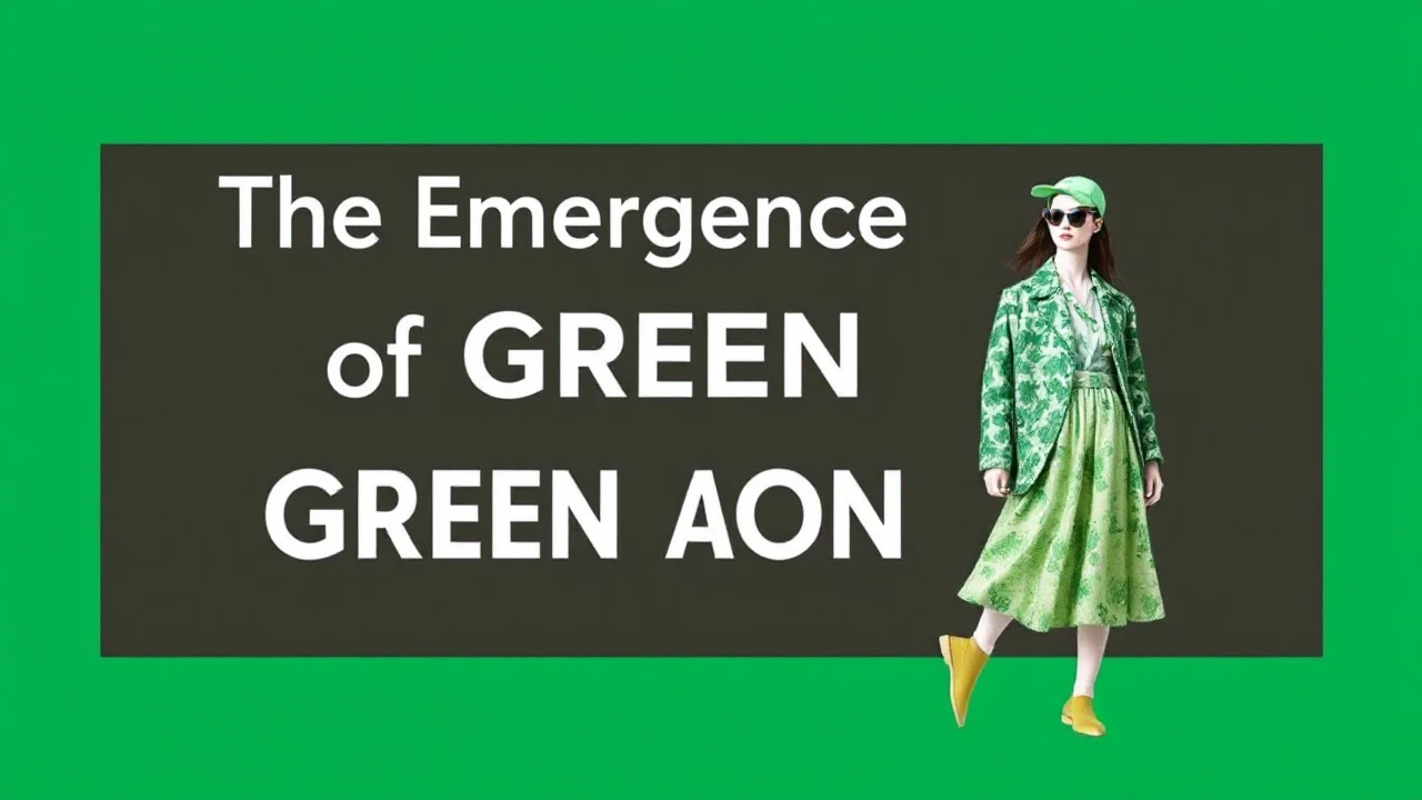 The Emergence of Green Fashion: An Extensive Handbook