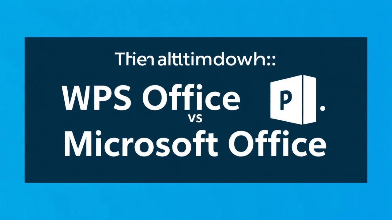 The Ultimate Showdown: WPS Office vs. Microsoft Office