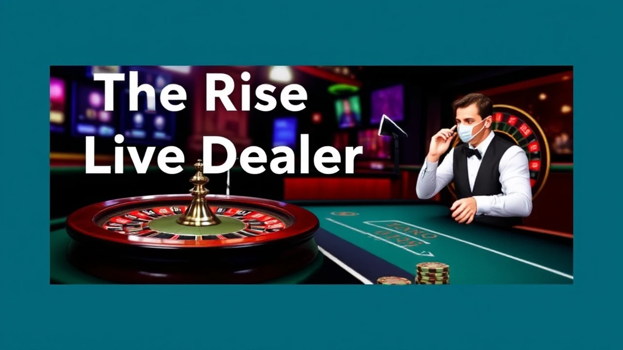 The Rise of Live Dealer Online Casino Gambling Games