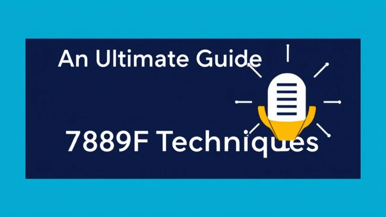 An Ultimate Guide to Becoming Proficient in 789F Techniques