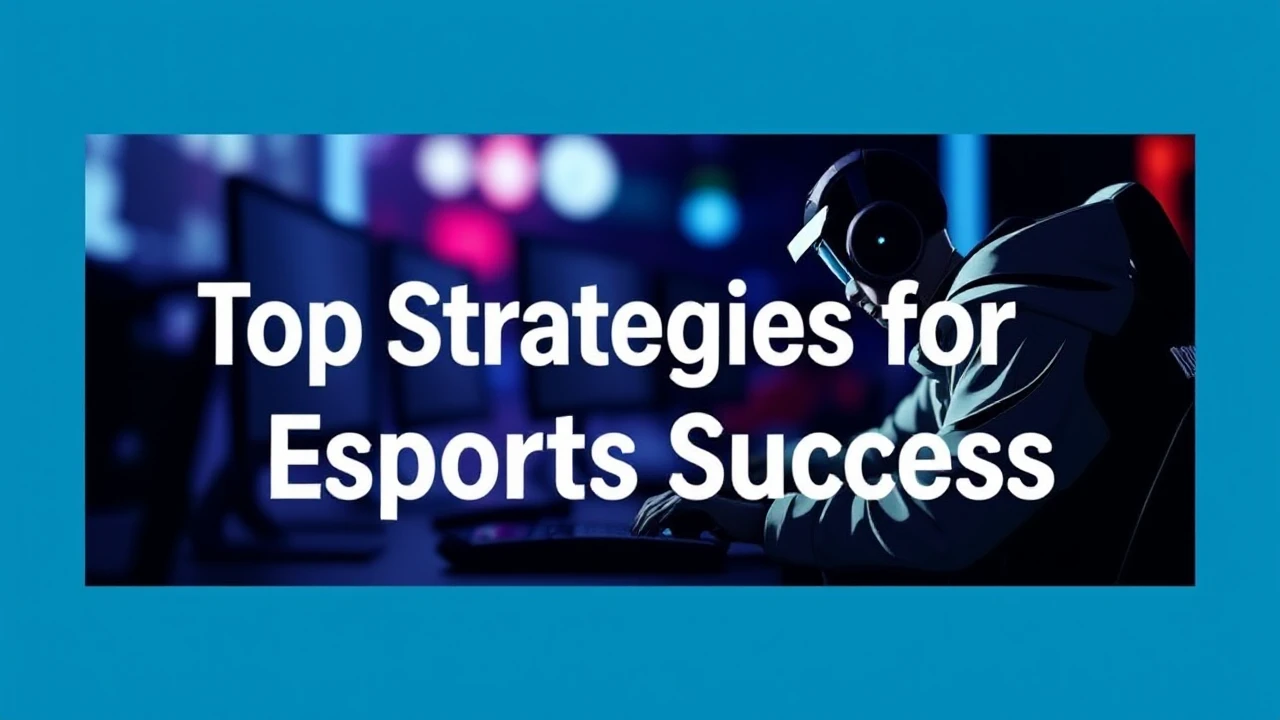 Unleashing Your Potential: Top Strategies for Esports Success