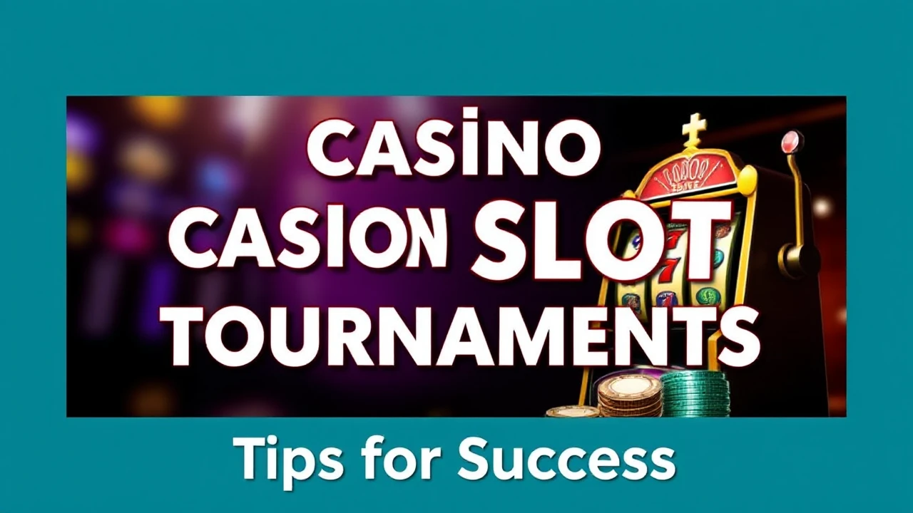 Casino Slot Tournaments: Tips for Success