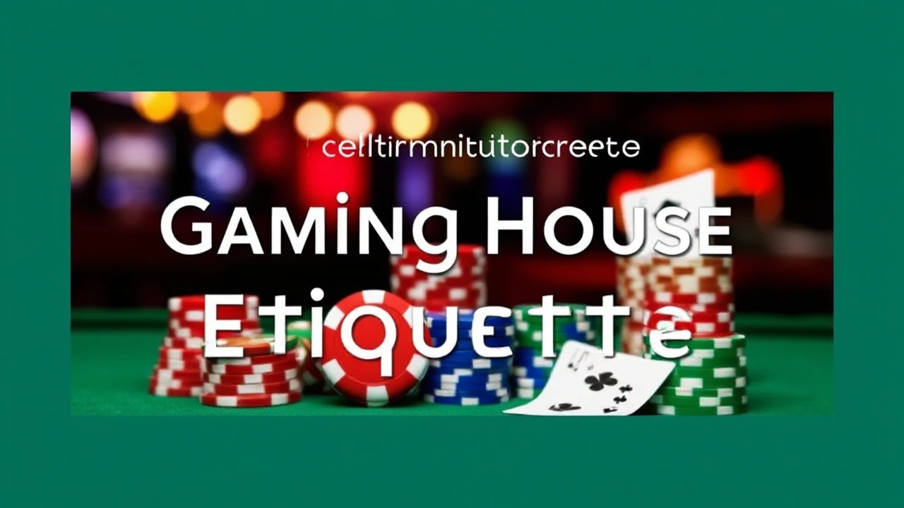 Your Definitive Handbook to Gaming House Etiquette