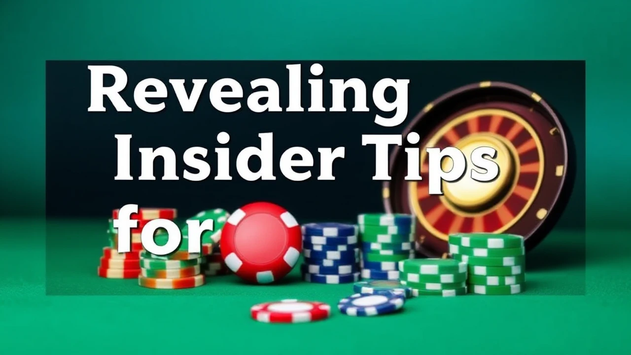 Revealing Secret Insider Tips for Casinos: What You Didn't Know
