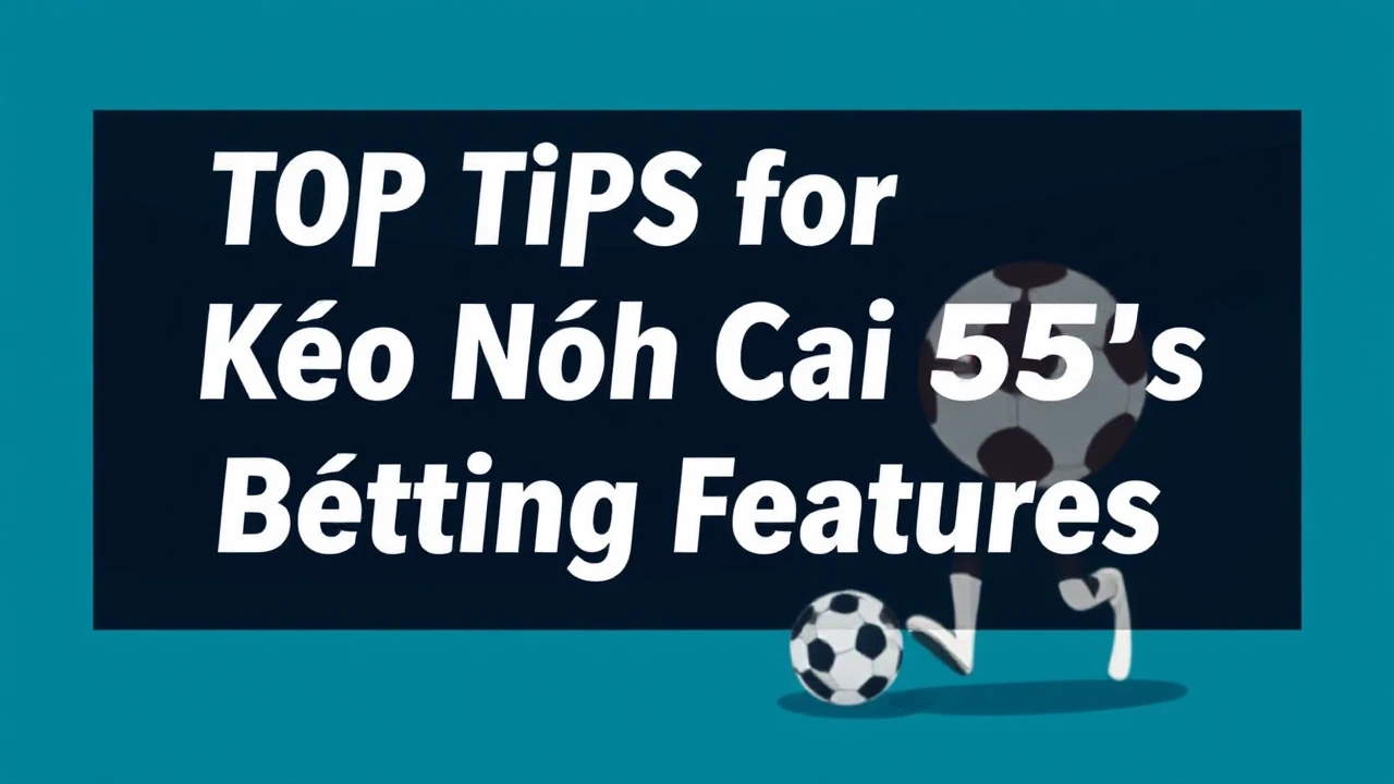 Top Tips for Using Kèo Nhà Cái 55’s Betting Features