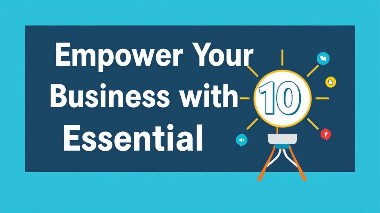 Empower Your Business with These 10 Essential Tools