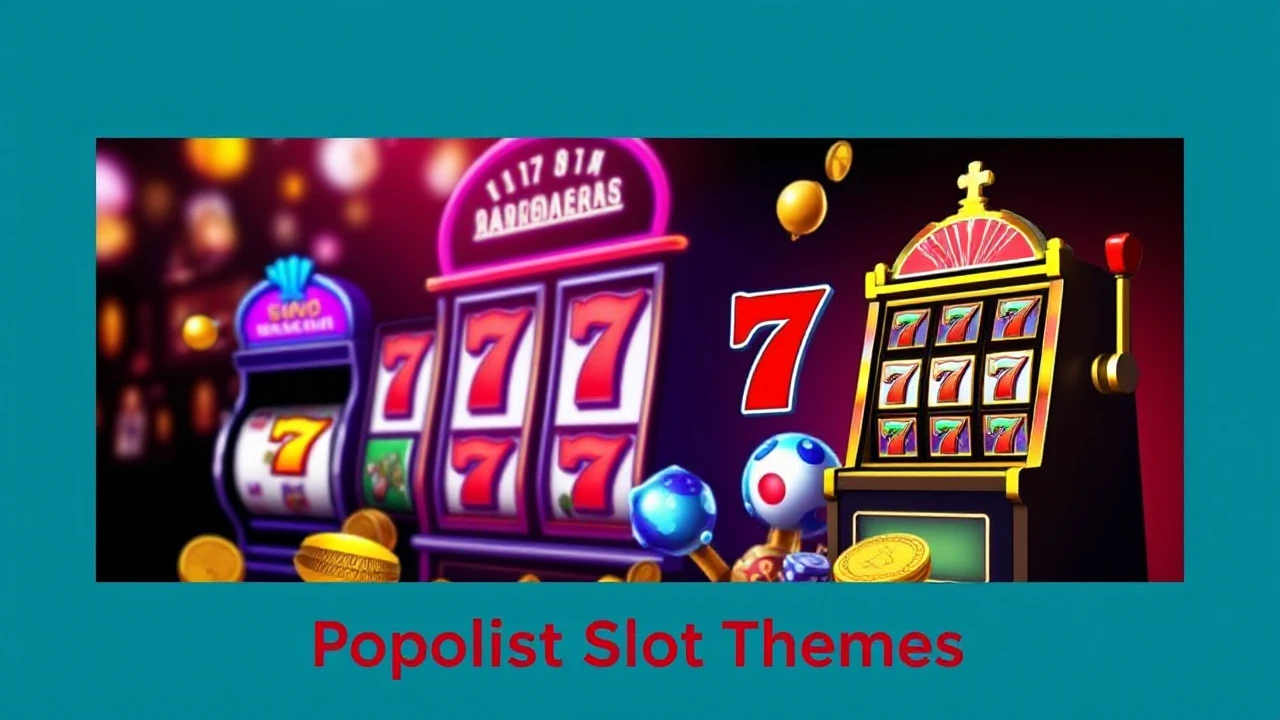 Exploring the Trendiest Casino Slot Themes