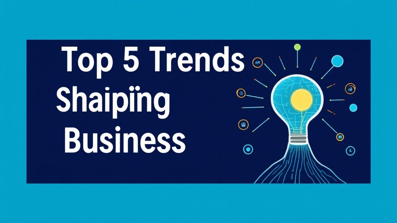 Exploring the Top 5 Trends Shaping the Future of Business Innovation
