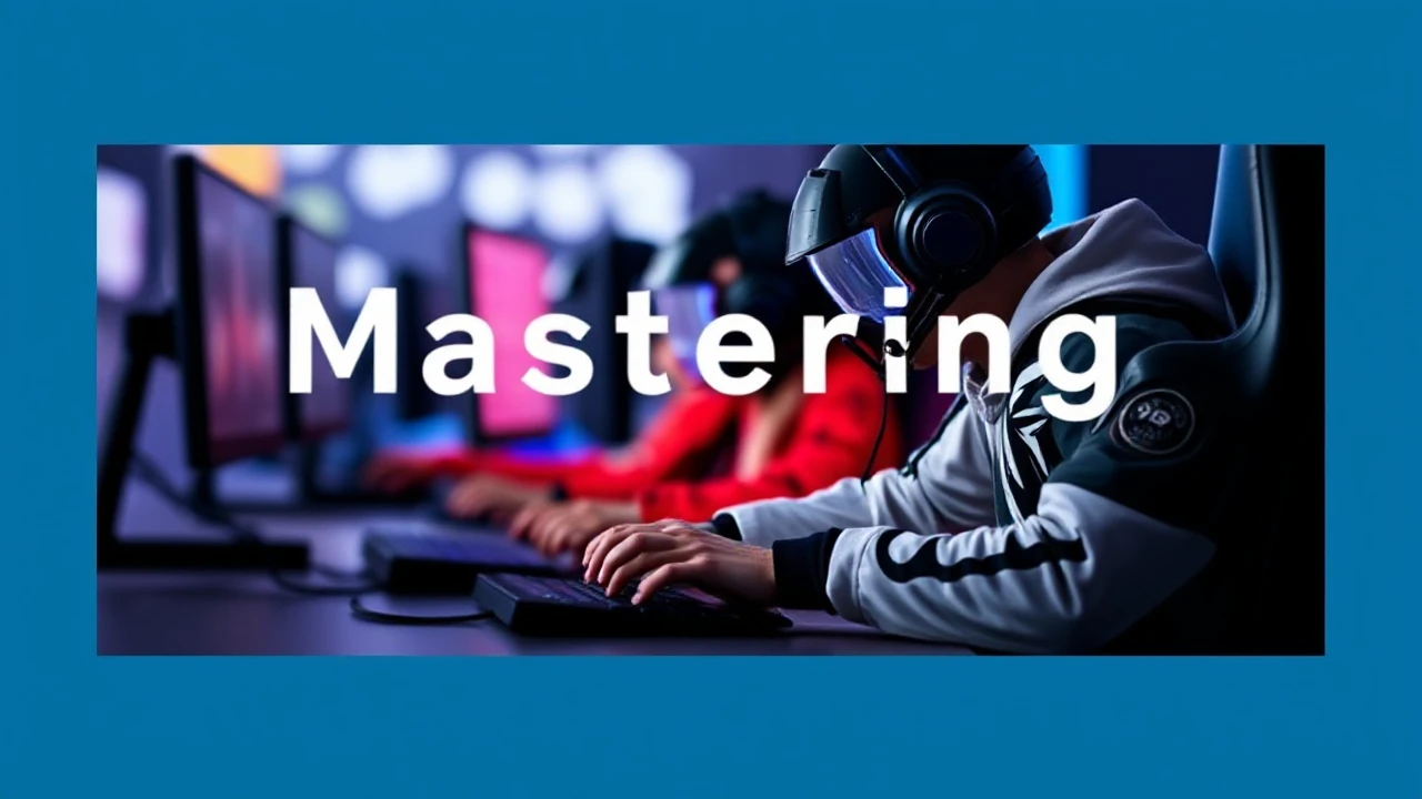 Mastering Esports: An Amateur's Introduction to Competitive Gaming