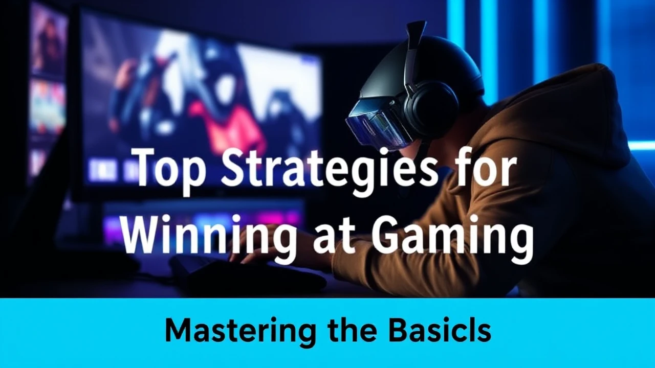 Maximize Your Potential: Top Strategies for Winning at Gaming