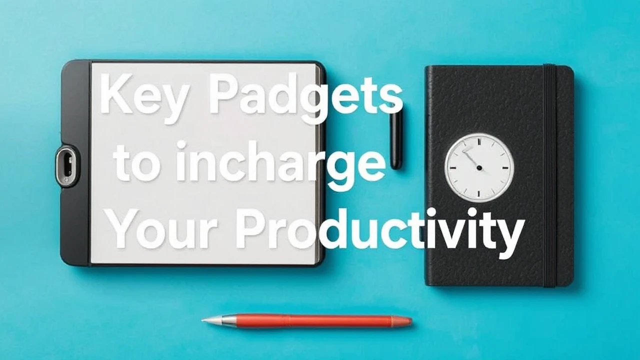 Key Gadgets to Supercharge Your Productivity