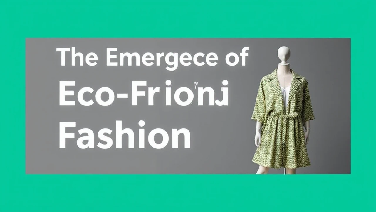 The Emergence of Eco-Friendly Fashion: An Extensive Manual