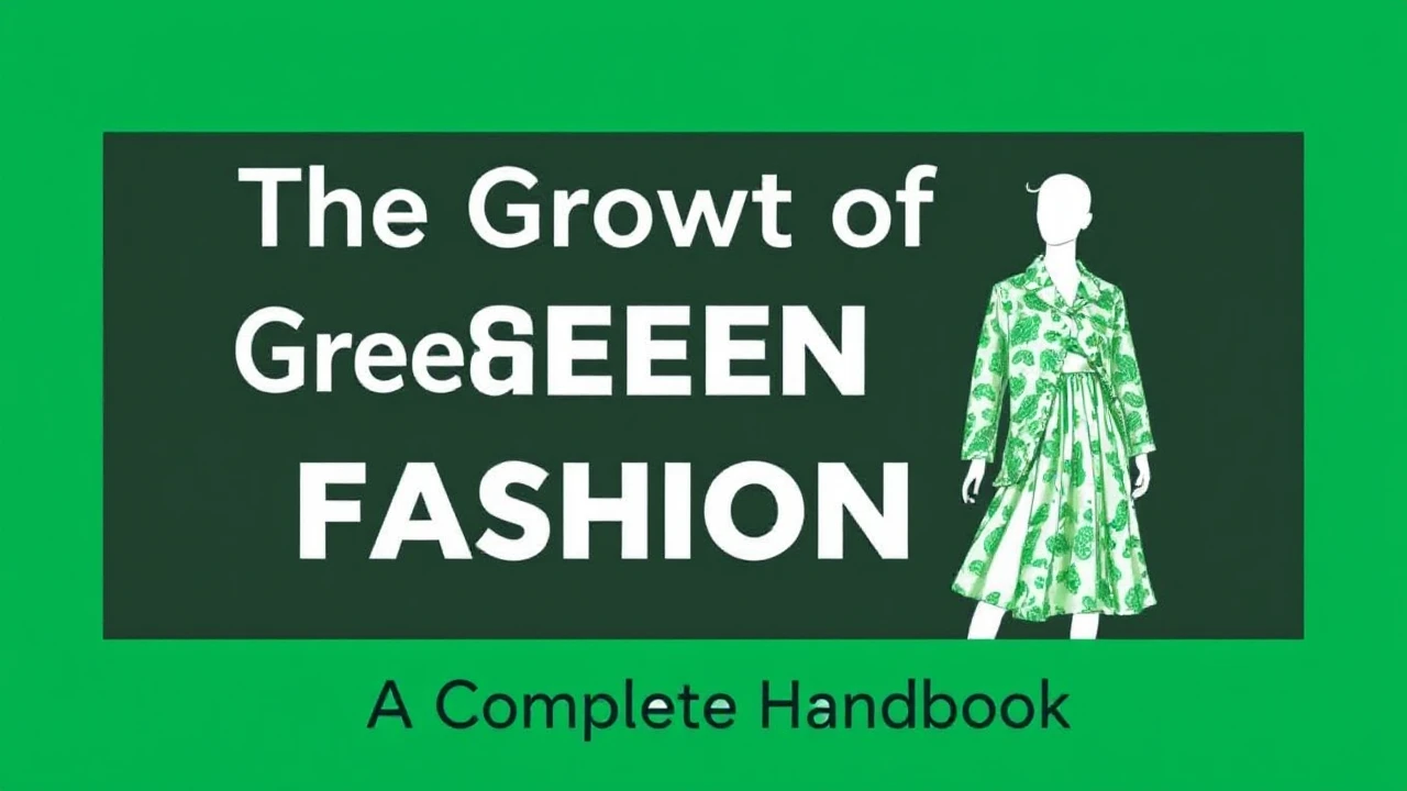 The Growth of Green Fashion: A Complete Handbook