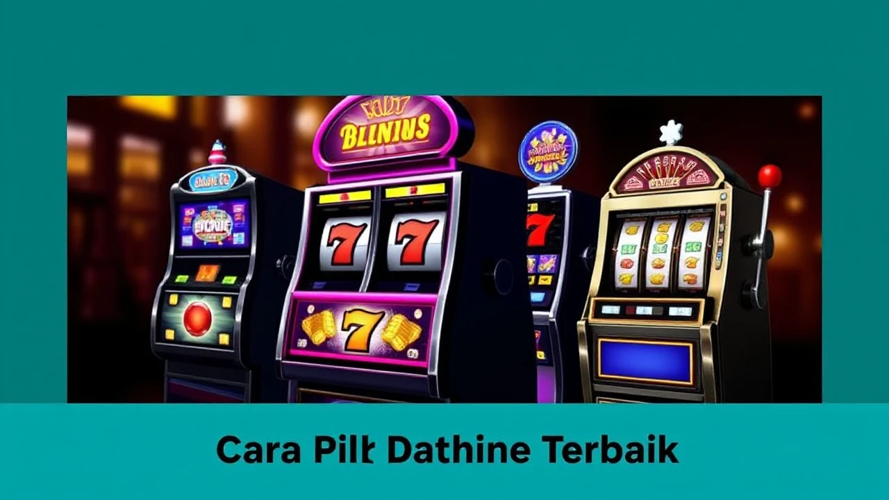 Cara Pilih Slot Machine Terbaik