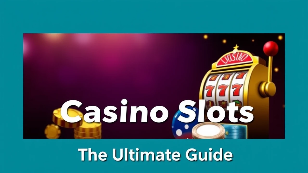 Mastering Casino Slots: The Ultimate Guide