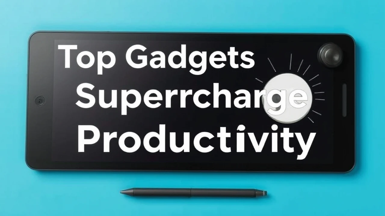 Top Gadgets to Supercharge Your Productivity