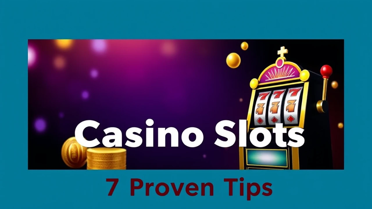 Becoming a Pro at Casino Slots: 7 Proven Tips