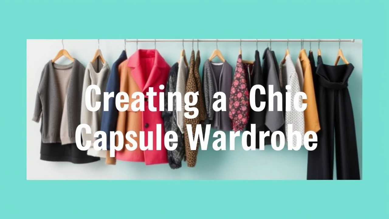 A Comprehensive Tutorial on Creating a Chic Capsule Wardrobe