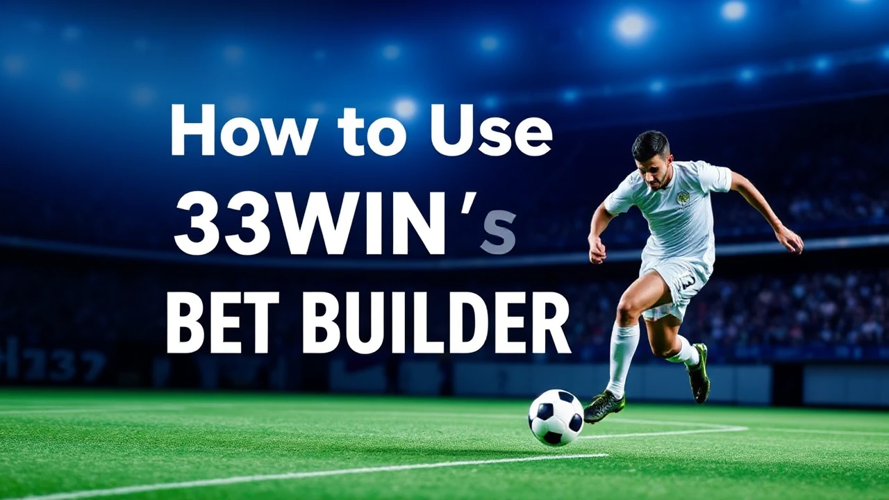 How to Use 33WIN’s Bet Builder for Custom Bets