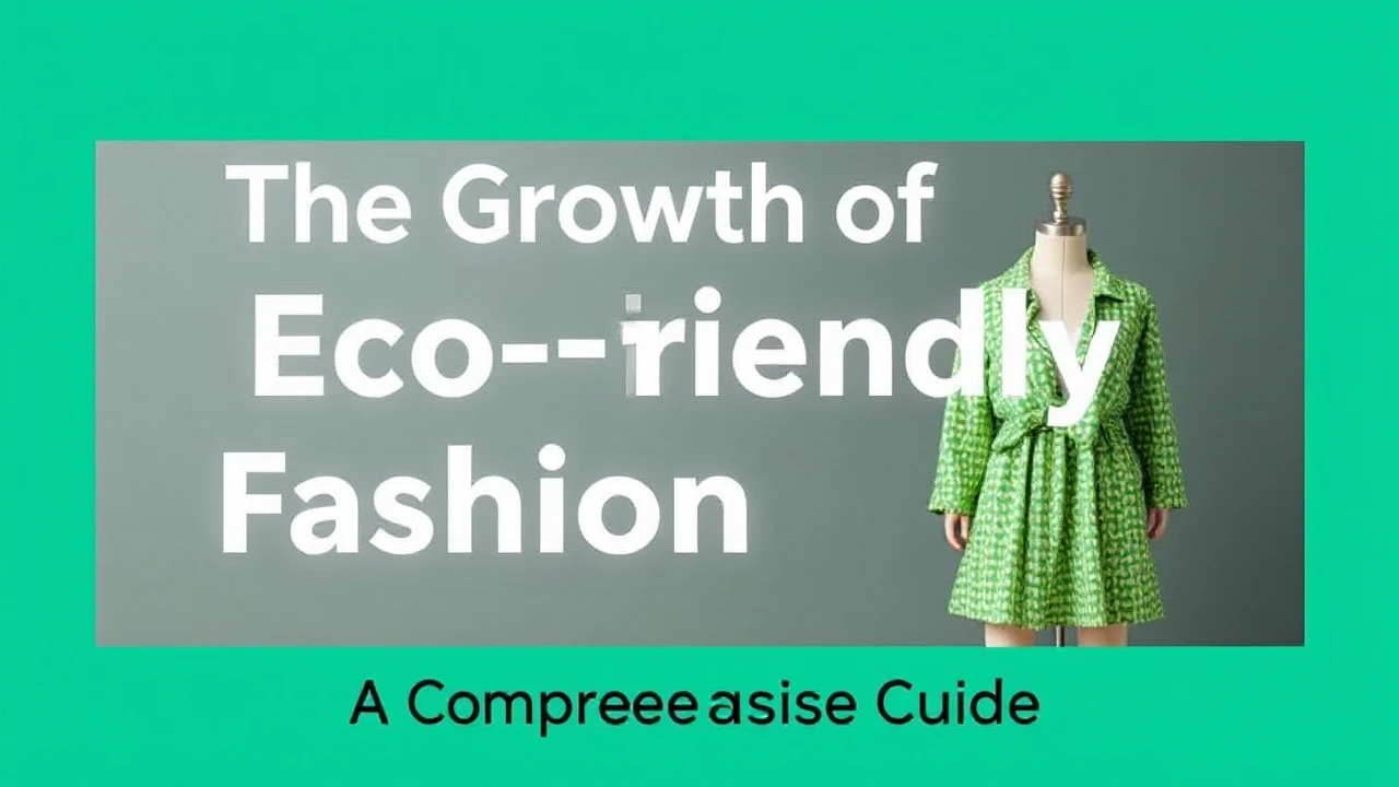 The Growth of Eco-Friendly Fashion: A Comprehensive Guide