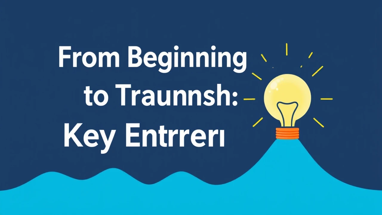 From Beginning to Triumph: Key Advice for Entrepreneurs