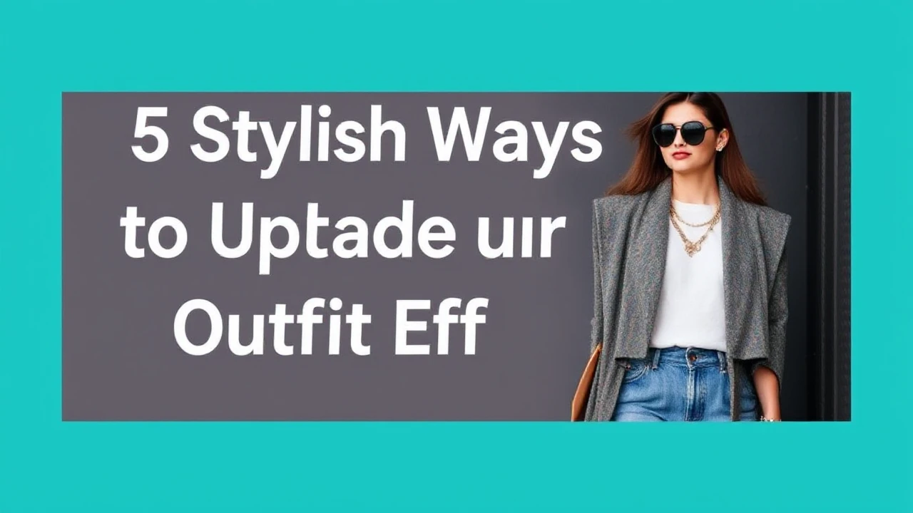 5 Stylish Ways to Upgrade Your Outfit Effortlessly