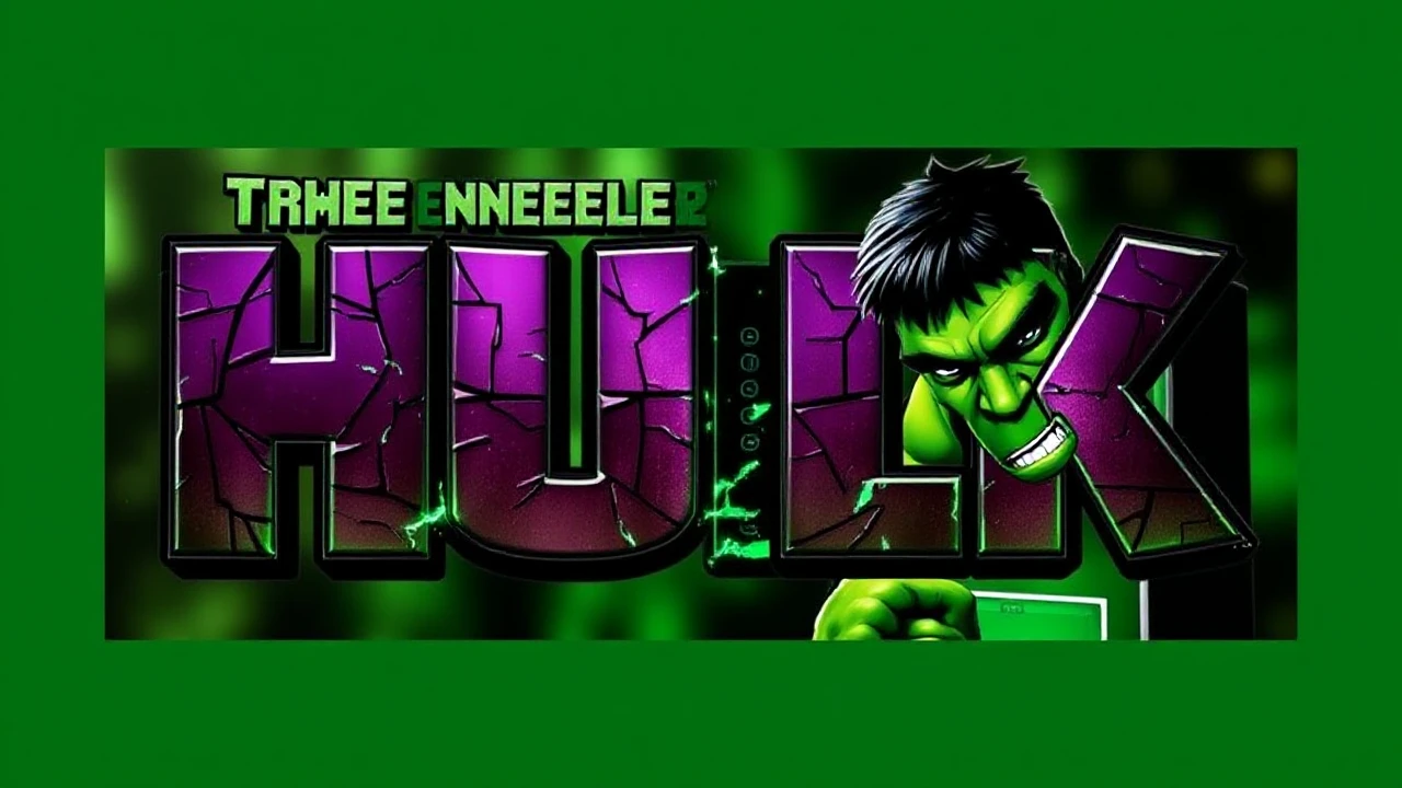 The Incredible Hulk - Now In Fruit Machine Format!