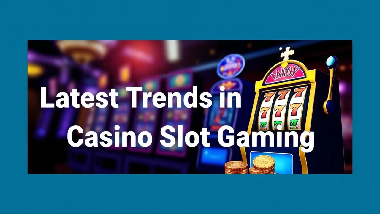 Keeping Ahead of the Curve: Latest Trends in Casino Slot Gaming
