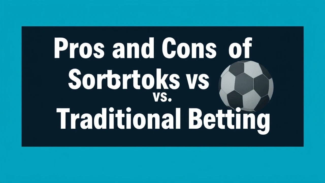 Pros and Cons of Sportsbooks vs. Traditional Betting