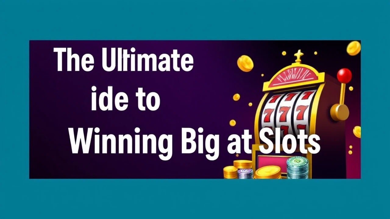 The Ultimate Guide to Winning Big at Slots