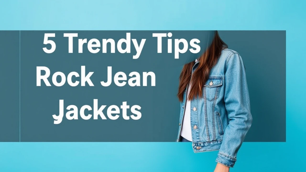 5 Trendy Tips to Rock Jean Jackets This Season: Expert Advice