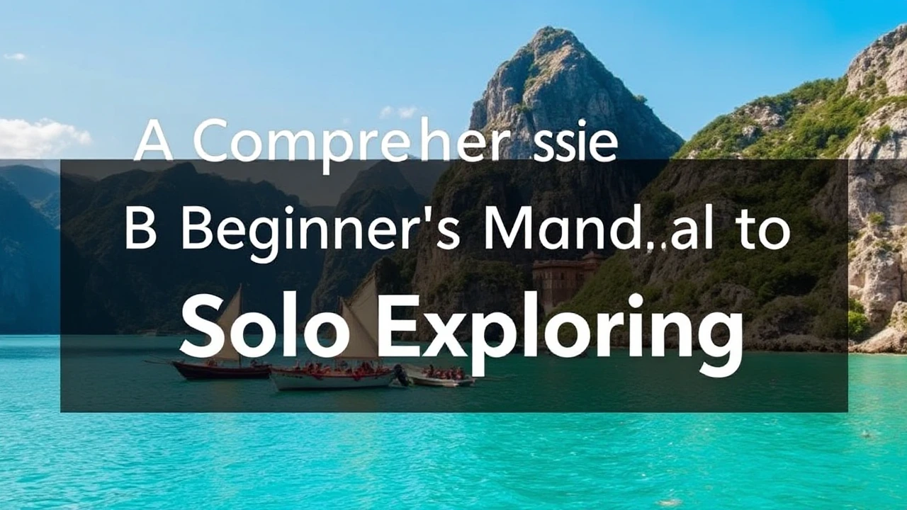 A Comprehensive Beginner's Manual to Solo Exploring