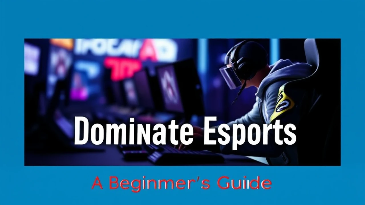 Dominate Esports: A Beginner's Guide to Professional Gaming