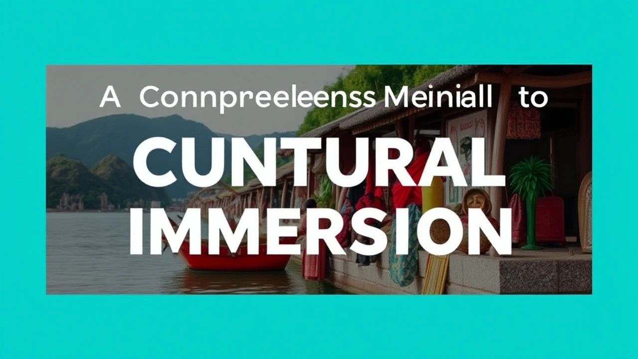 A Comprehensive Manual to Cultural Immersion: Embracing Local Traditions While Traveling
