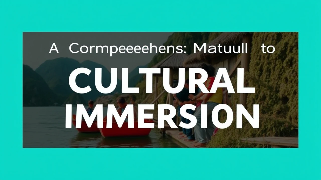 A Comprehensive Manual to Cultural Immersion: Embracing Local Traditions While Traveling