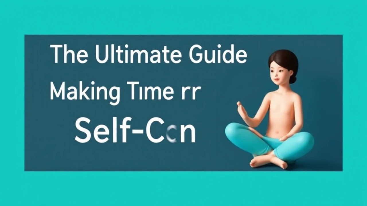 The Ultimate Guide Making Time for Self-Care to Improve Better Health
