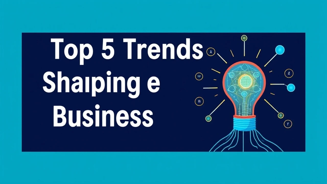 Exploring the Top 5 Trends Shaping the Future of Business Innovation