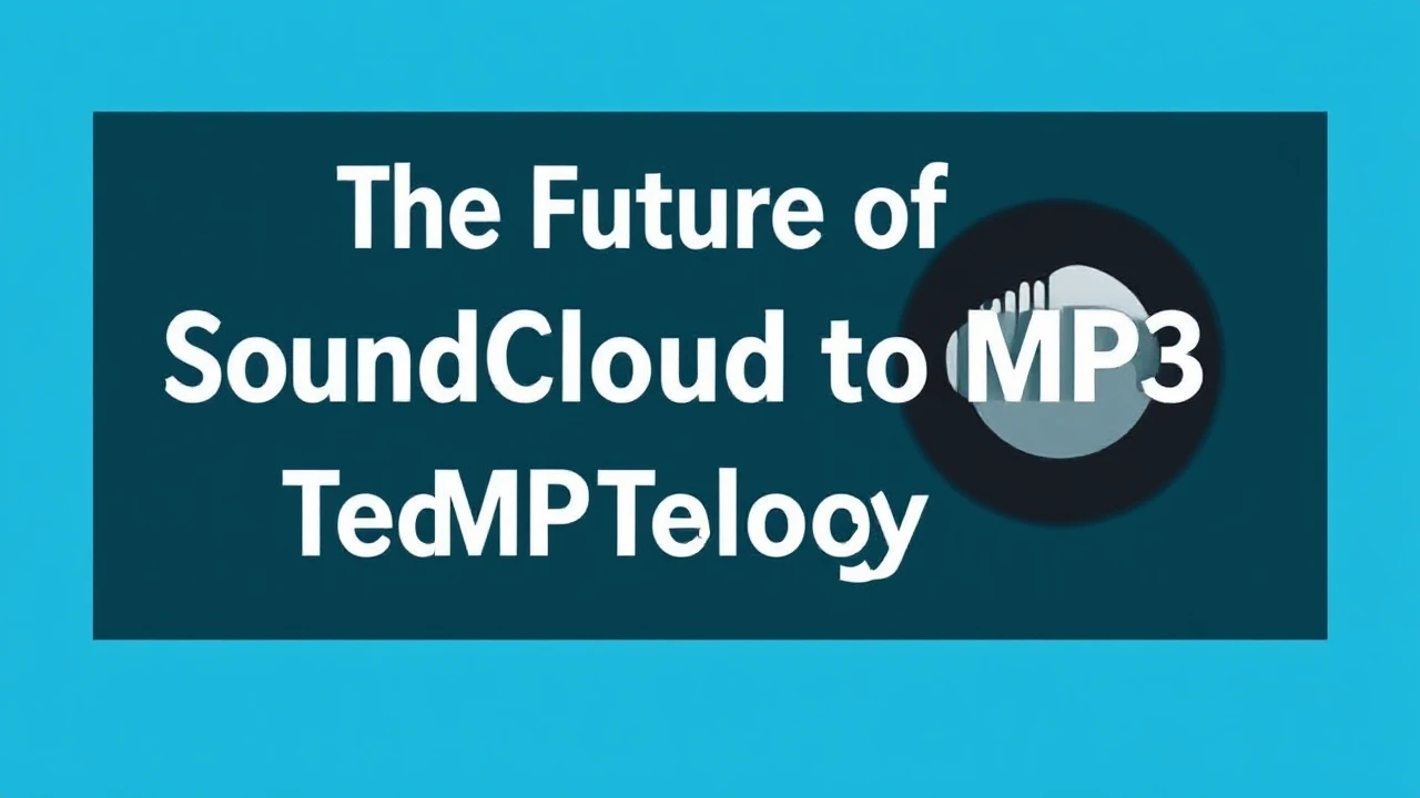 The Future of SoundCloud to MP3 Technology