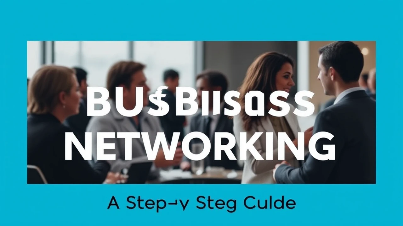 Mastering the Skill of Business Networking: A Step-by-Step Guide