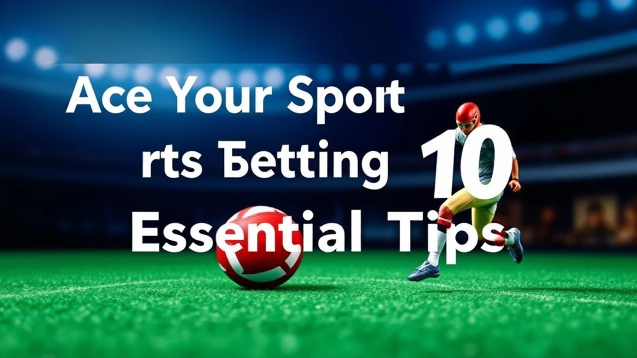 Ace Your Sports Betting Game with These 10 Essential Tips