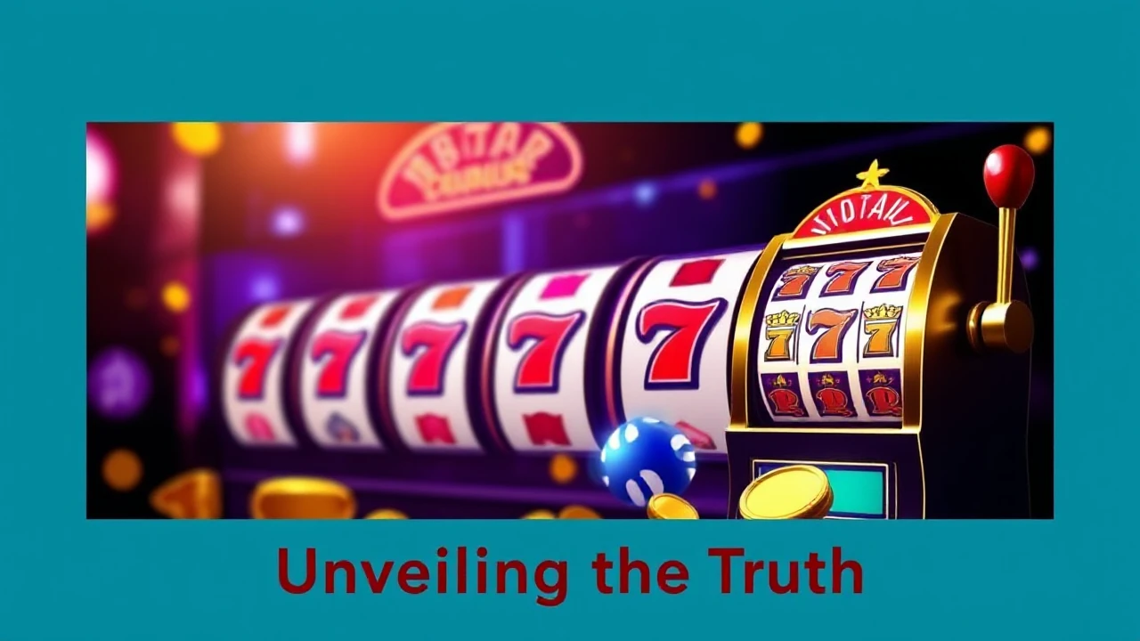 Unveiling the Truth: Breaking Widespread Myths About Casino Slots
