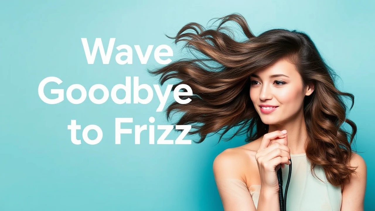 Wave Goodbye to Frizz: Mastering Smooth and Sleek Hair with a Hair Dryer